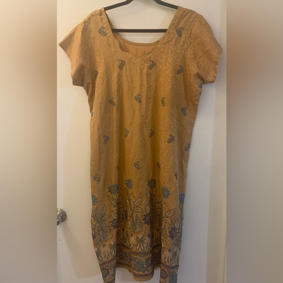 🌺 SALE $50🌺 15 - NEW 3-Piece Stitched Indian Suit  (Plus Size) - Picture 2 of 11